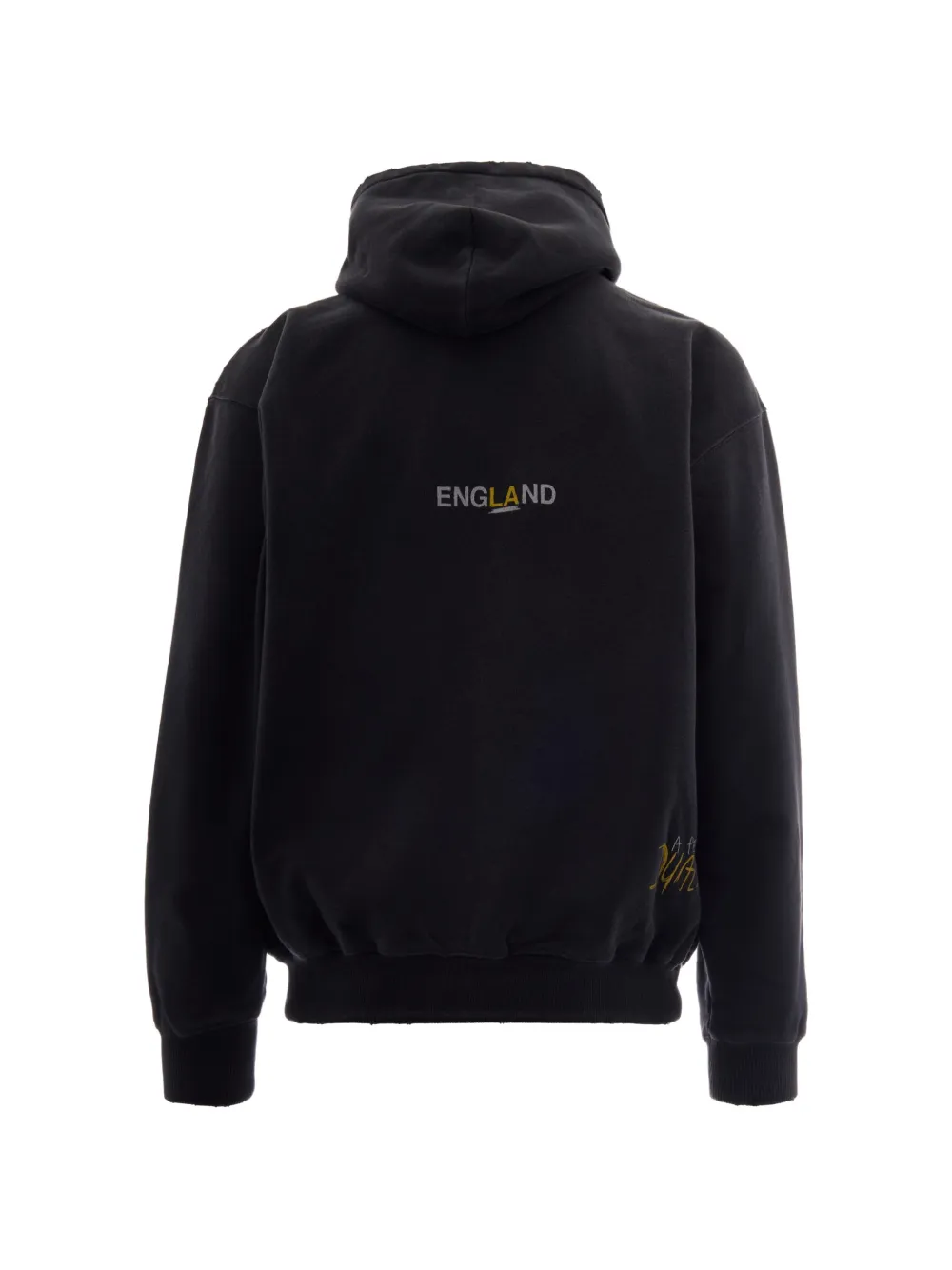 Represent Katoenen hoodie met grafische print Zwart
