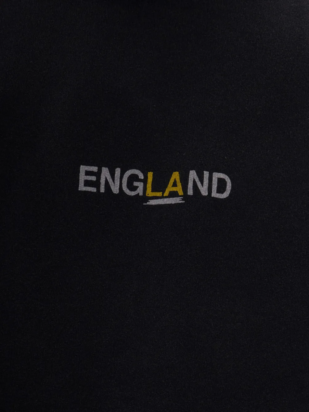 Represent Katoenen hoodie met grafische print Zwart