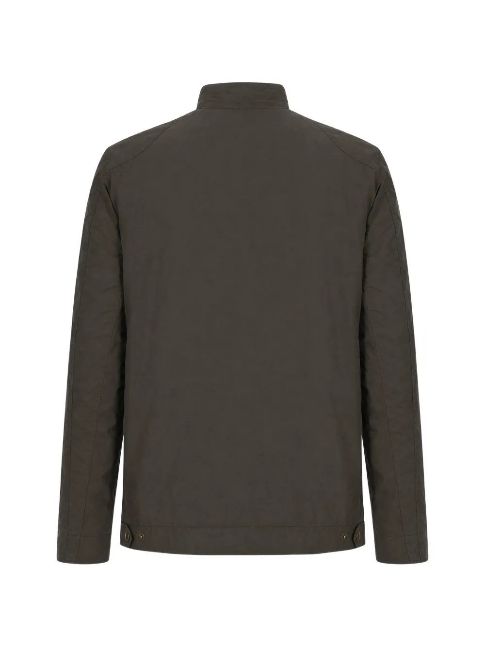 Barbour International Merton jack met gespkraag en gewaxte katoenen Groen