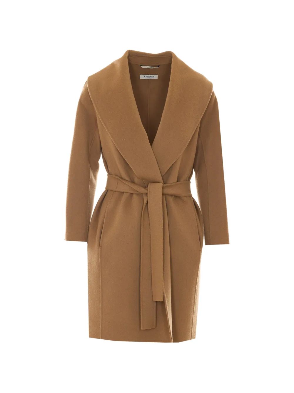 'S Max Mara Messi belted coat - Toni neutri