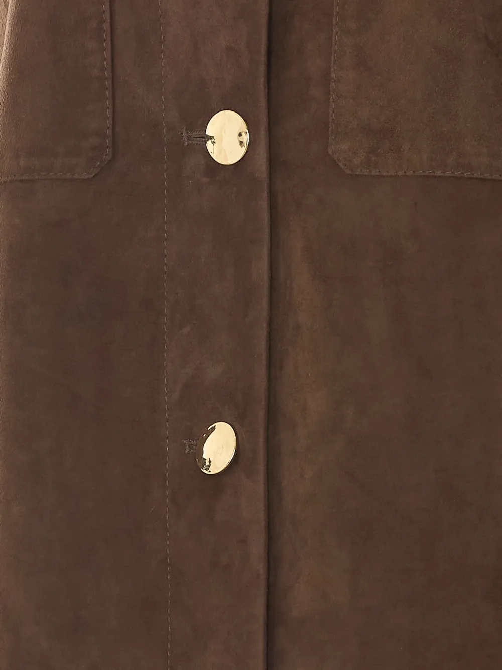 'S Max Mara Suède jack Bruin