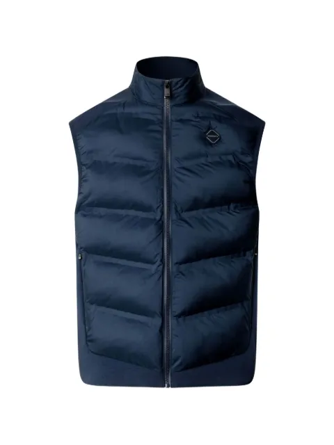 Hackett London quilted-panel gilet