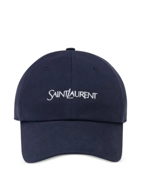 Saint Laurent 棉华达呢棒球帽