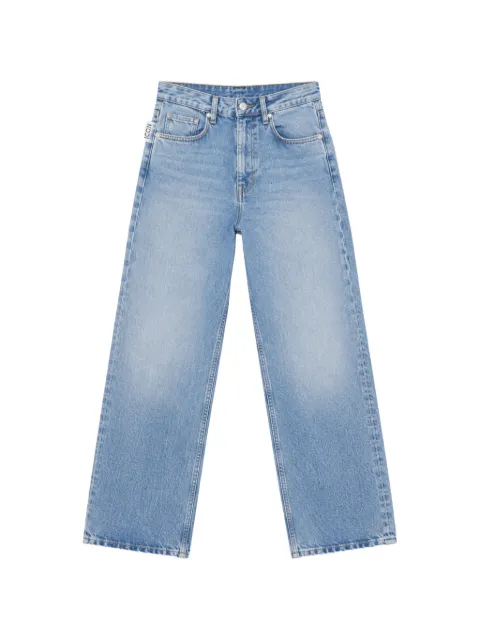ICON DENIM Jill straight-leg cropped jeans