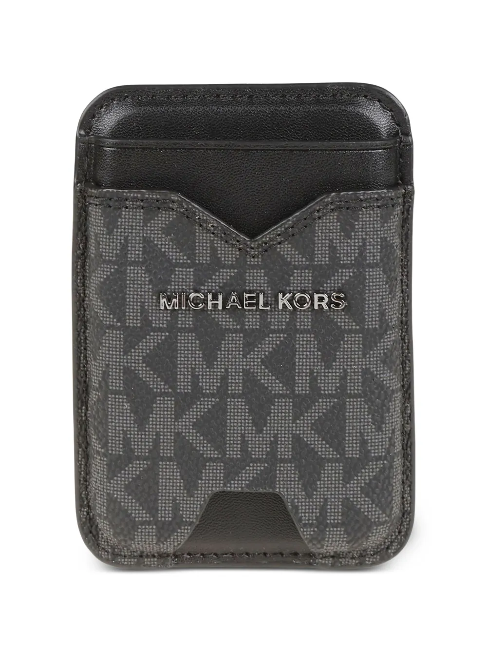 Michael Kors logo-print cardholder - Nero