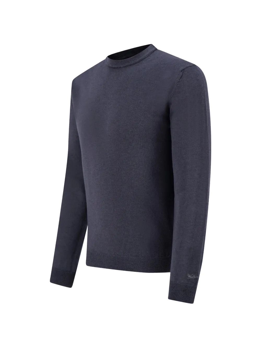 Woolrich crew-neck wool sweater Blauw