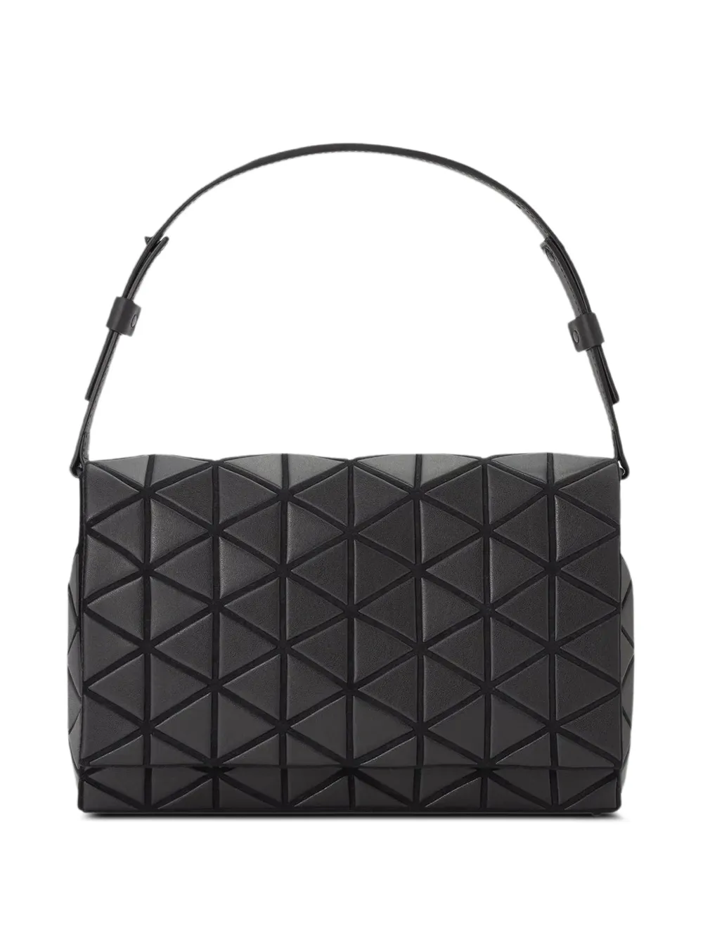 Bao Bao Issey Miyake Borsa a spalla Fossotte con inserti geometrici - Nero