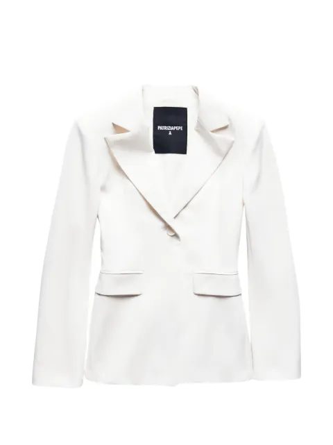 Patrizia Pepe single-breasted notched-lapel jacket