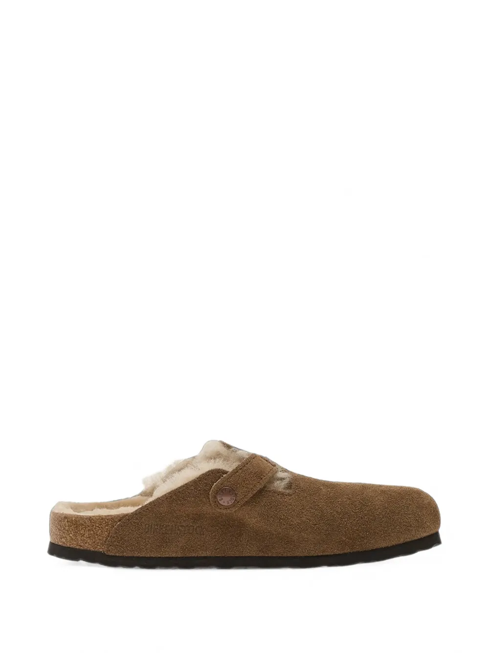 Birkenstock Boston shearling clogs - Marrone