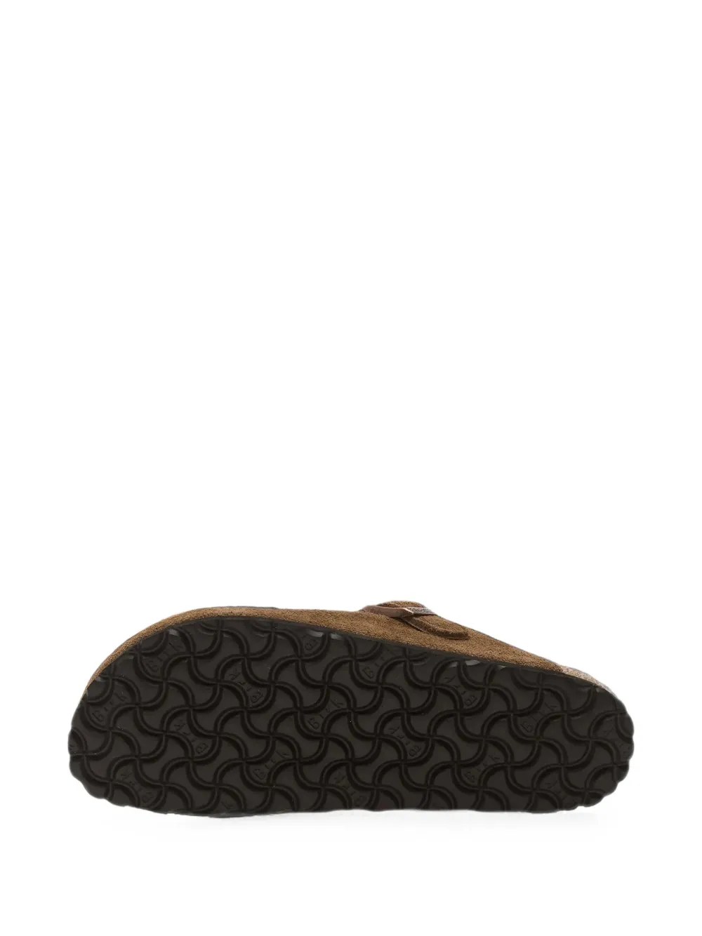 Birkenstock Boston lammy klompen Bruin