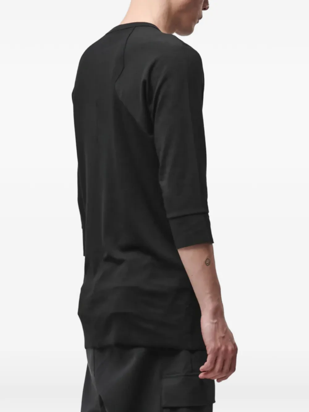 Thom Krom T-shirt met ronde hals Zwart