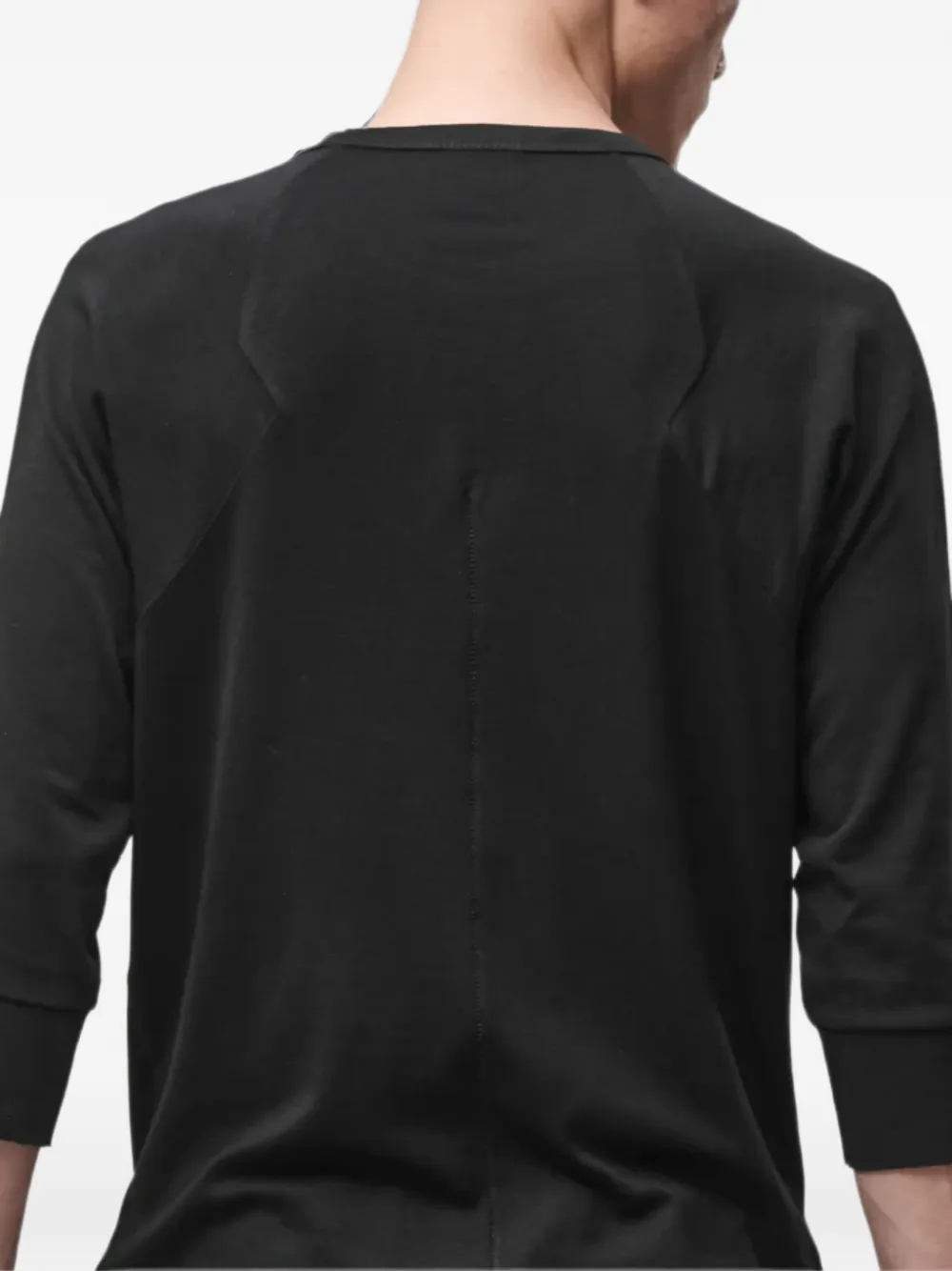 Thom Krom T-shirt met ronde hals Zwart