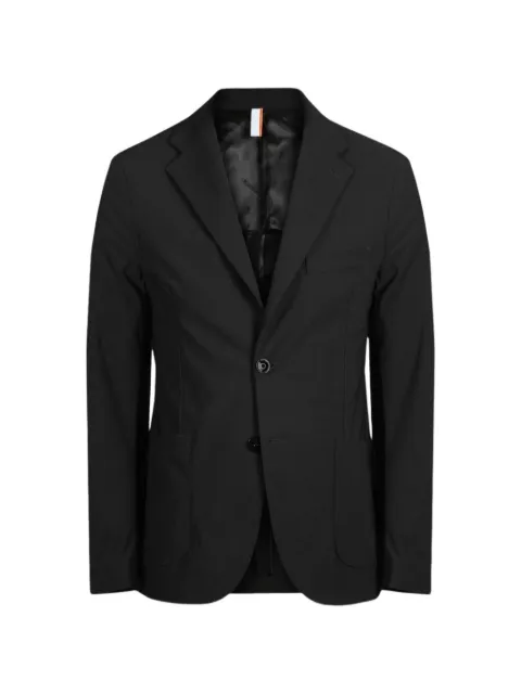 PMDS single-breasted notch-lapel blazer