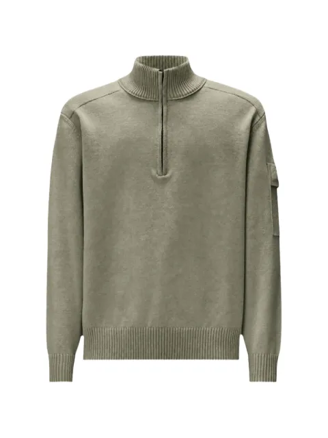 C.P. Company Metropolis Series extrafine merino wool half zip sweater