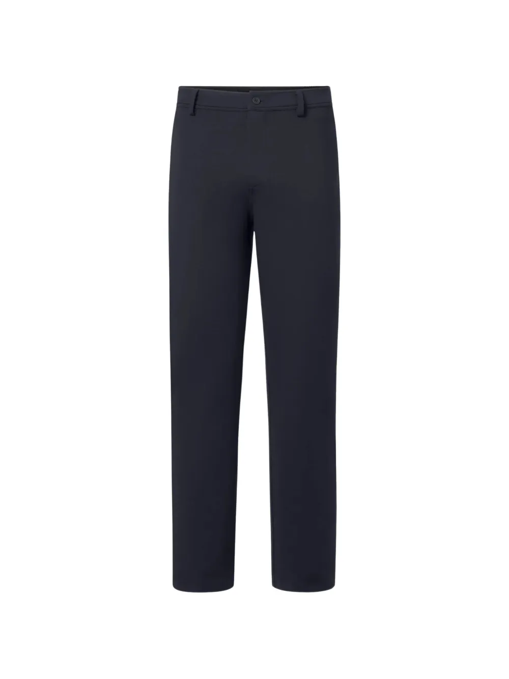 Ecoalf logo-patch straight-leg trousers - Bleu Ecoalf logo-patch straight-leg trousers - Bleu