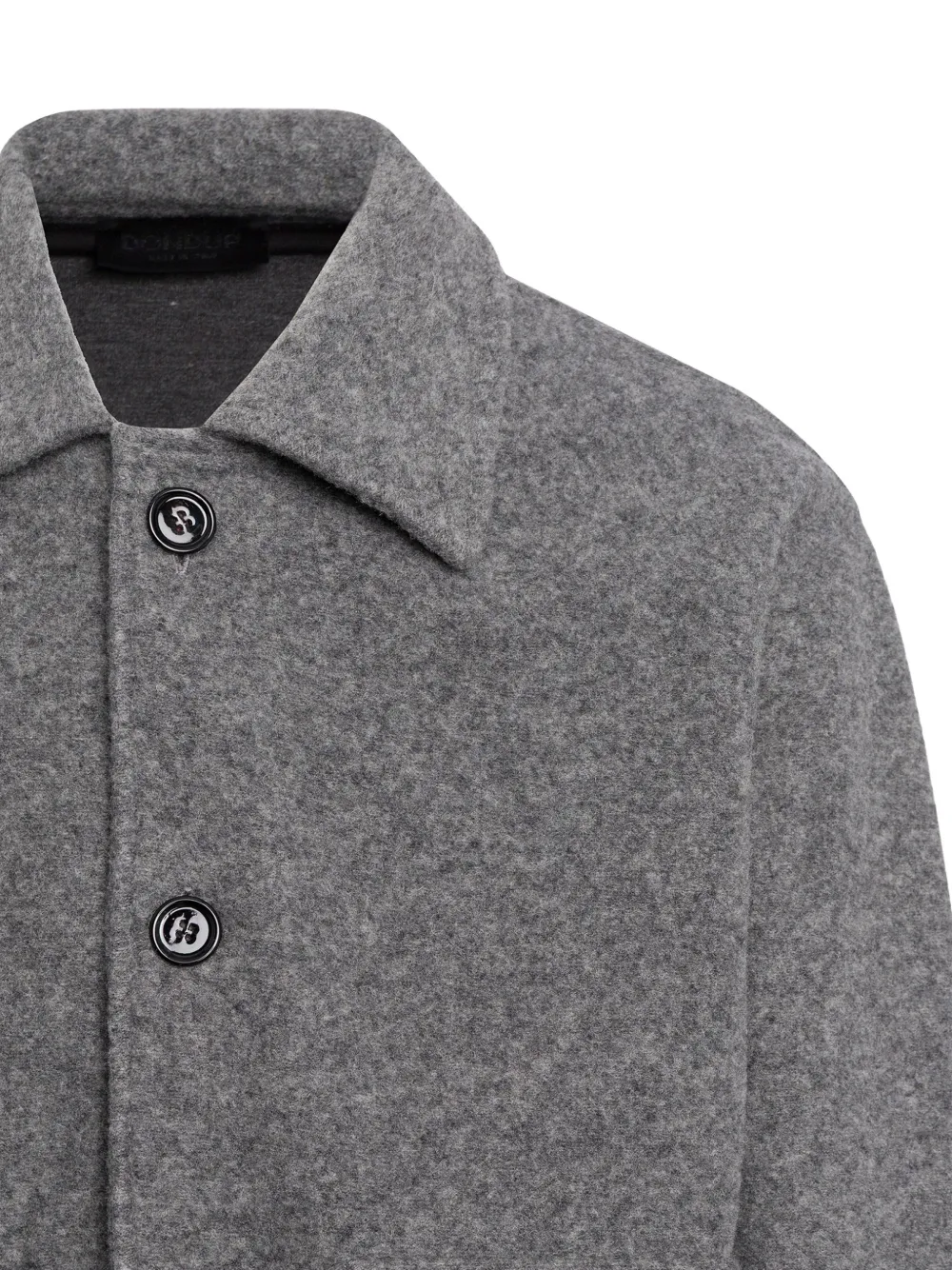 DONDUP Button-up shirtjack Grijs