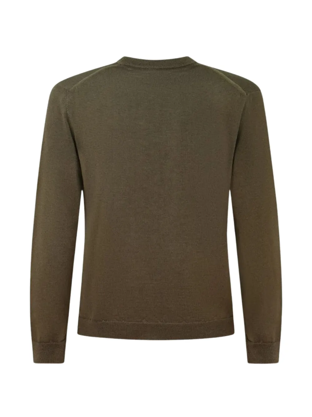 Woolrich Wollen trui met ronde hals Groen