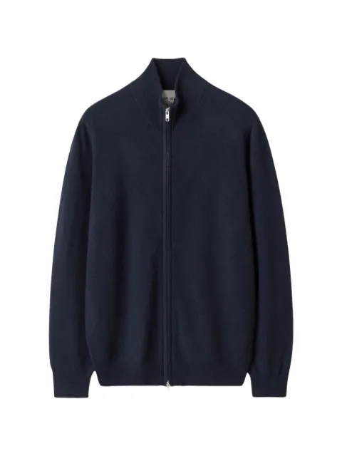 Soft Goat cashmere zip-up sweater