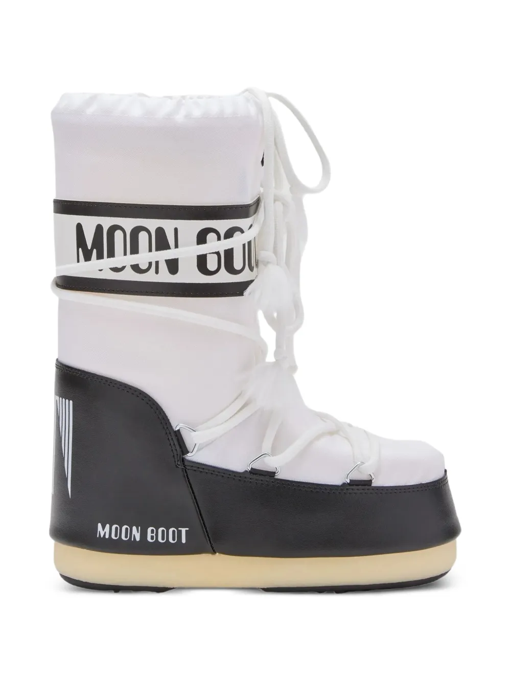 Moon Boot Kids Stivali Icon Low - Bianco