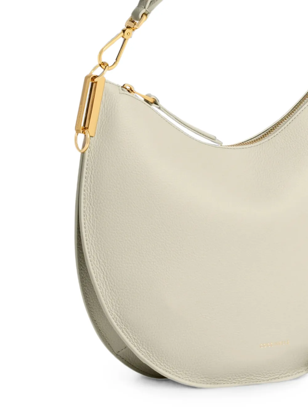 Coccinelle Sunup shopper van bewerkt leer Groen