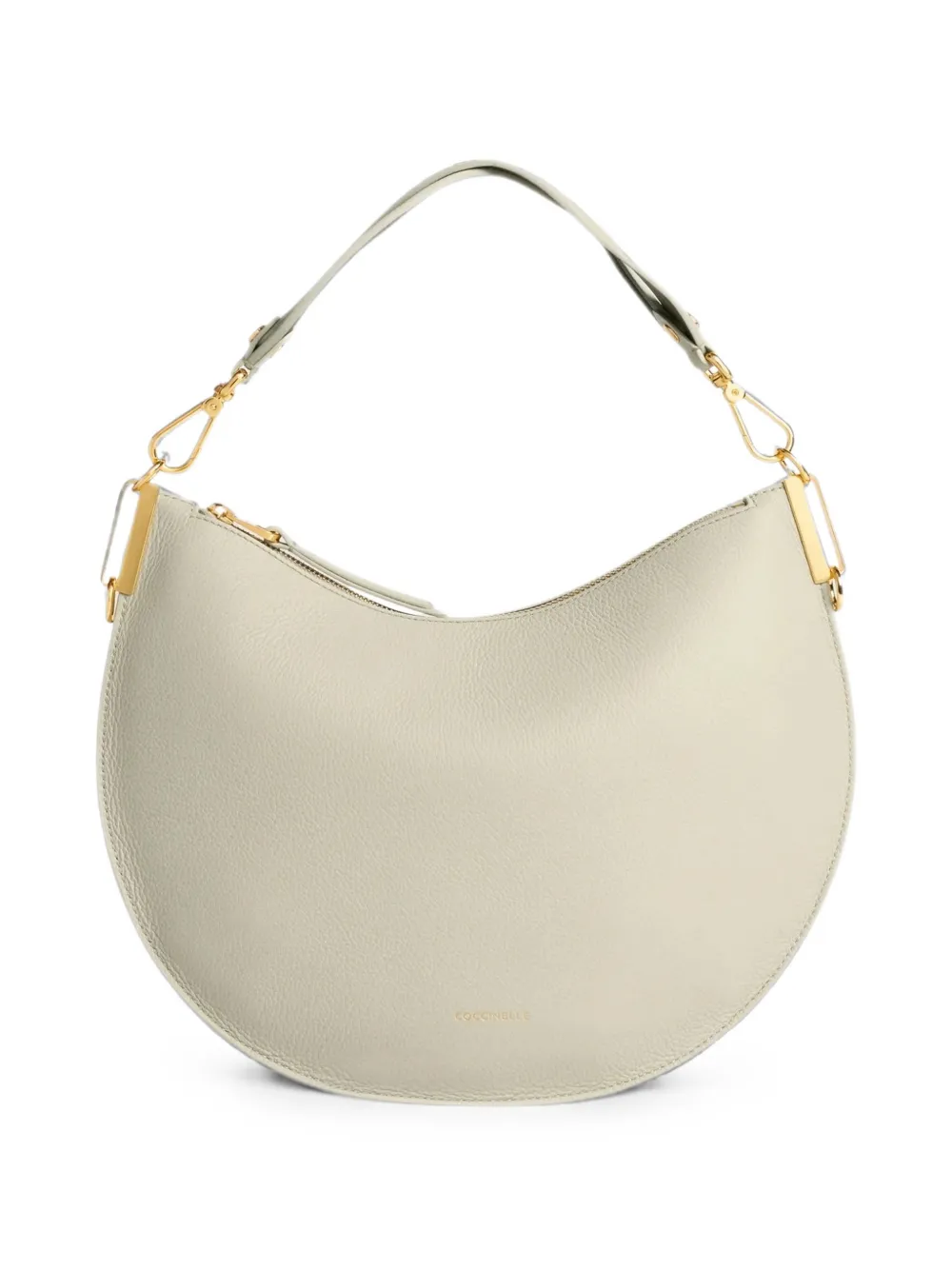 Coccinelle Sunup shopper van bewerkt leer Groen