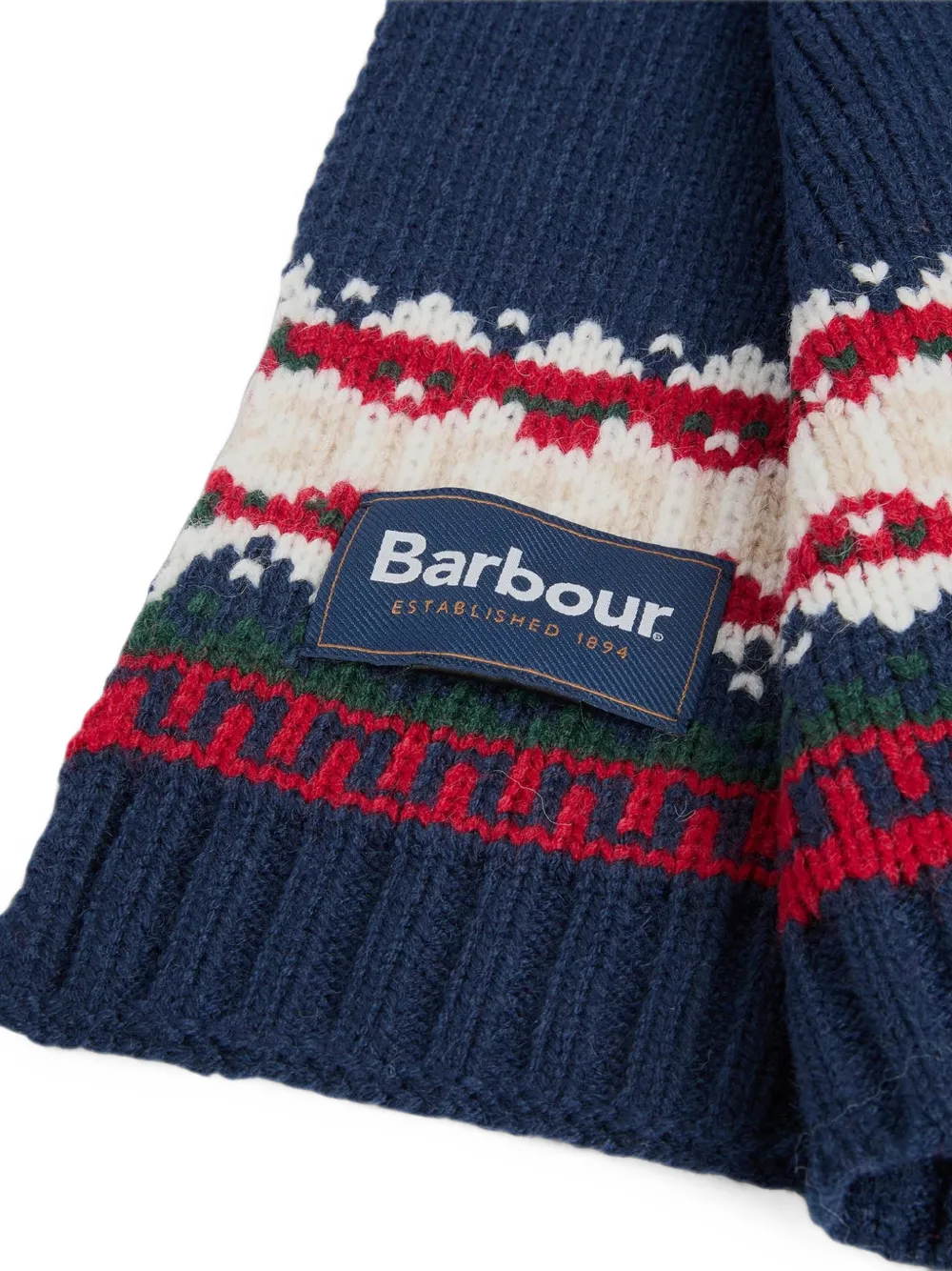 Barbour Kane muts en sjaal Blauw