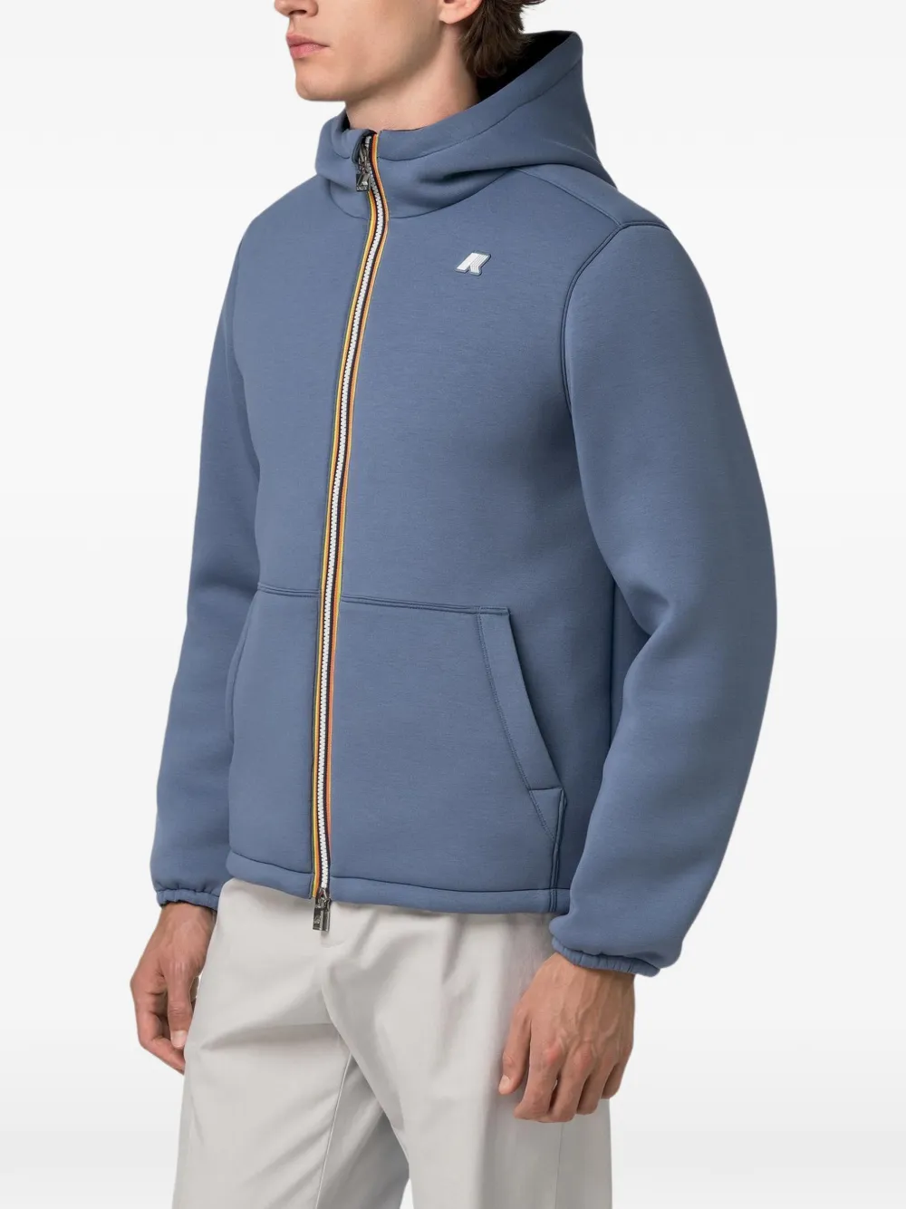 K-Way Jack St Warm reversible hooded jacket Blauw