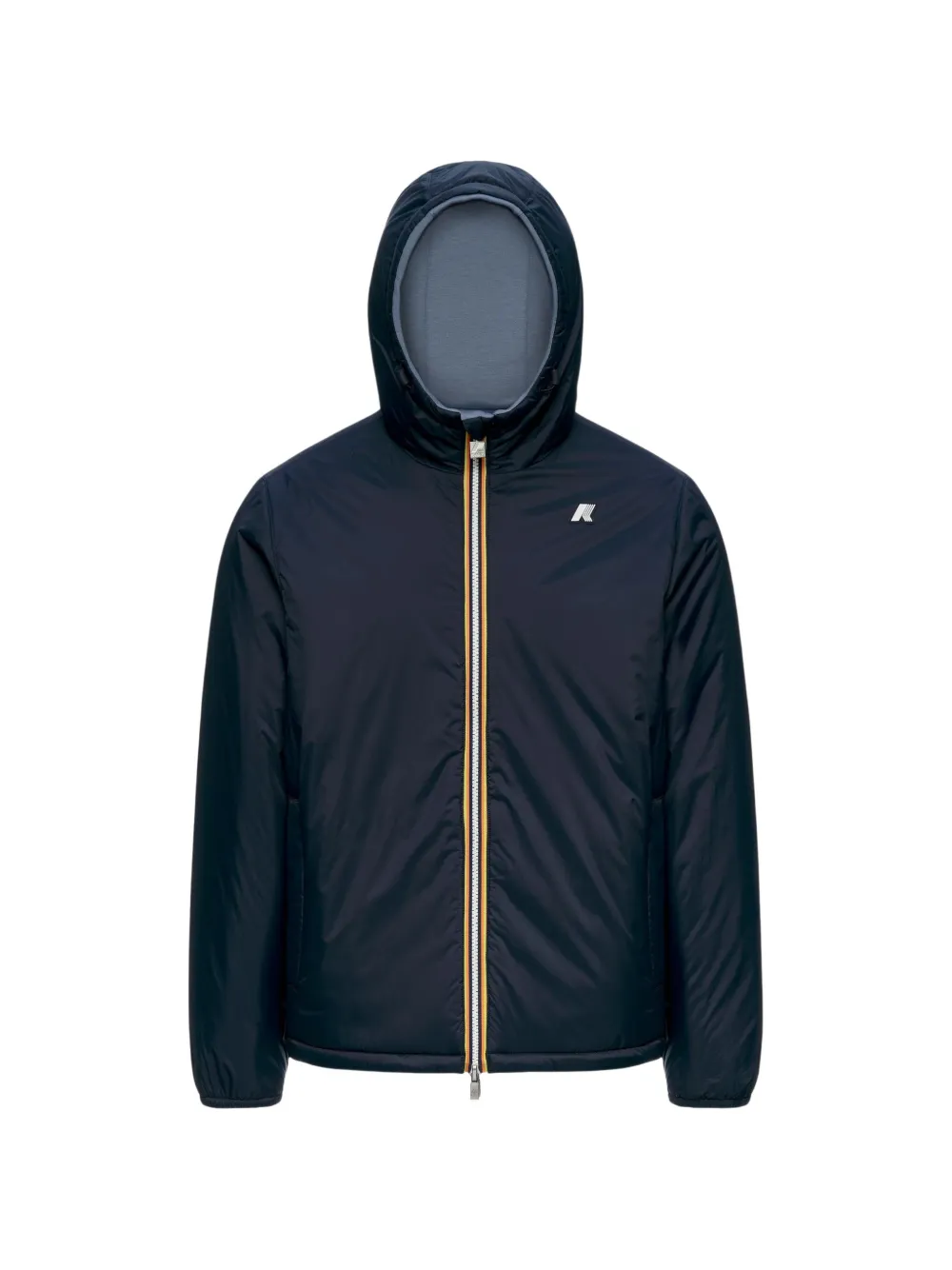 K-Way Jack St Warm reversible hooded jacket Blauw