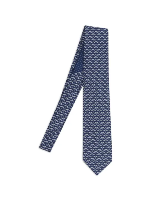 Ferragamo Tales-print silk tie