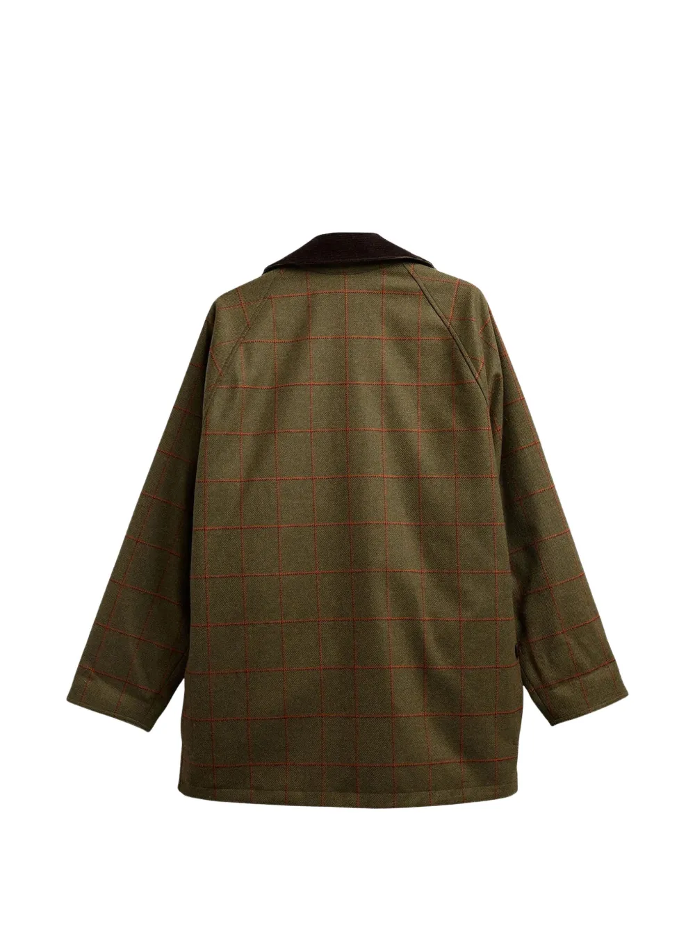 Barbour x Paul Smith Beaufort wollen jack Groen