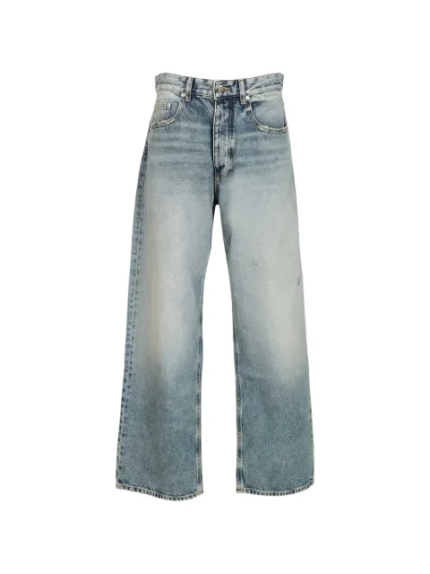ICON DENIM Will faded distressed-effect jeans