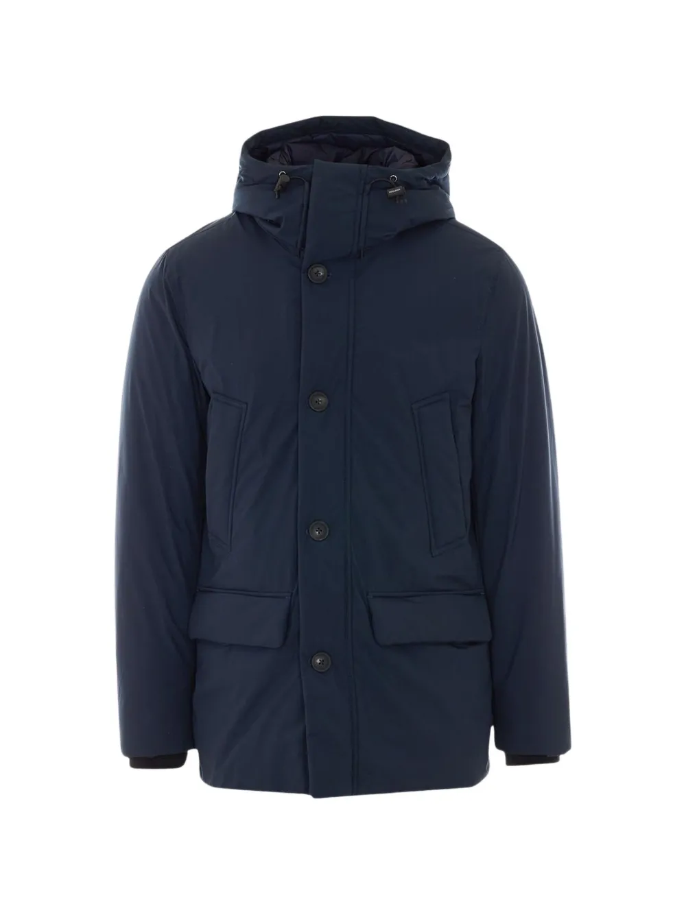Woolrich hooded padded coat Blauw