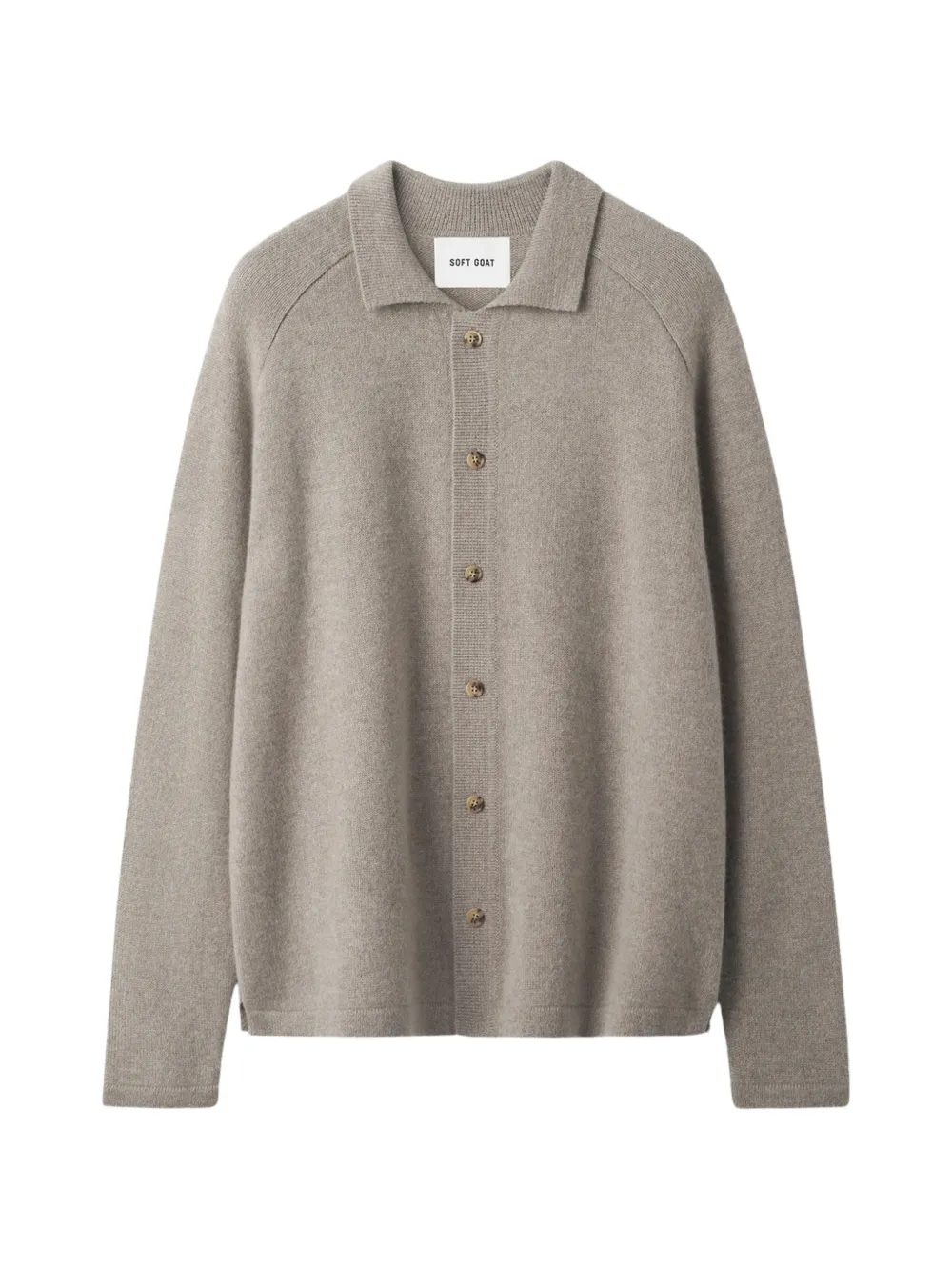 Soft Goat button-down cashmere cardigan - Grau