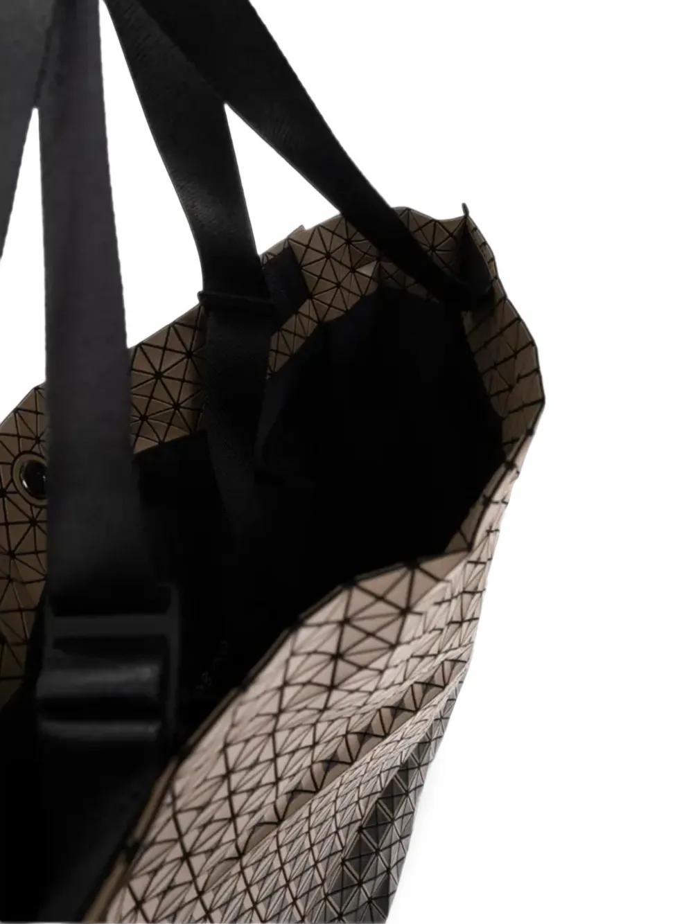 Bao Issey Miyake Cart Gradual geometric-panel tote bag Beige