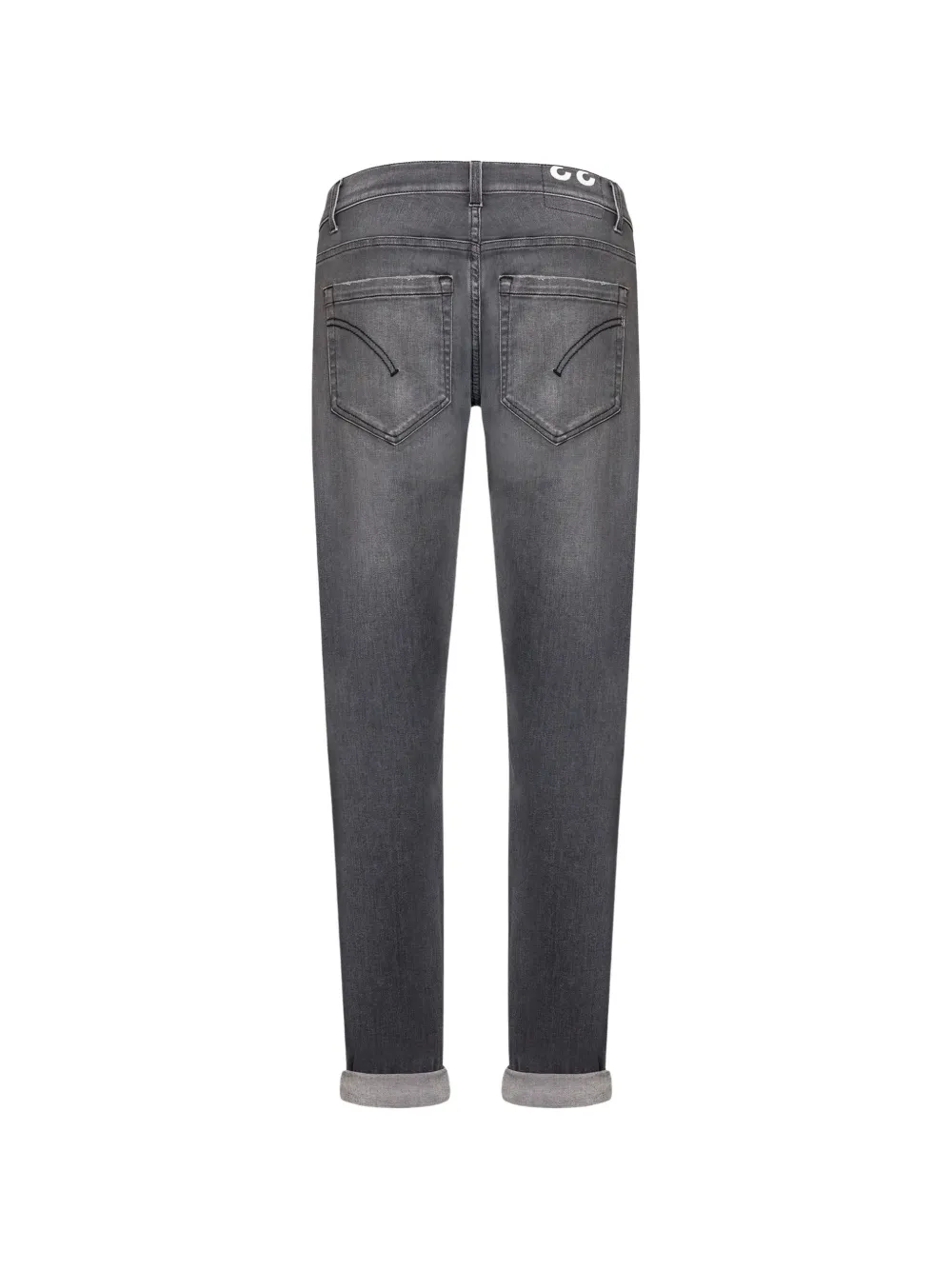 DONDUP George slim-fit jeans met vervaagd-effect Grijs