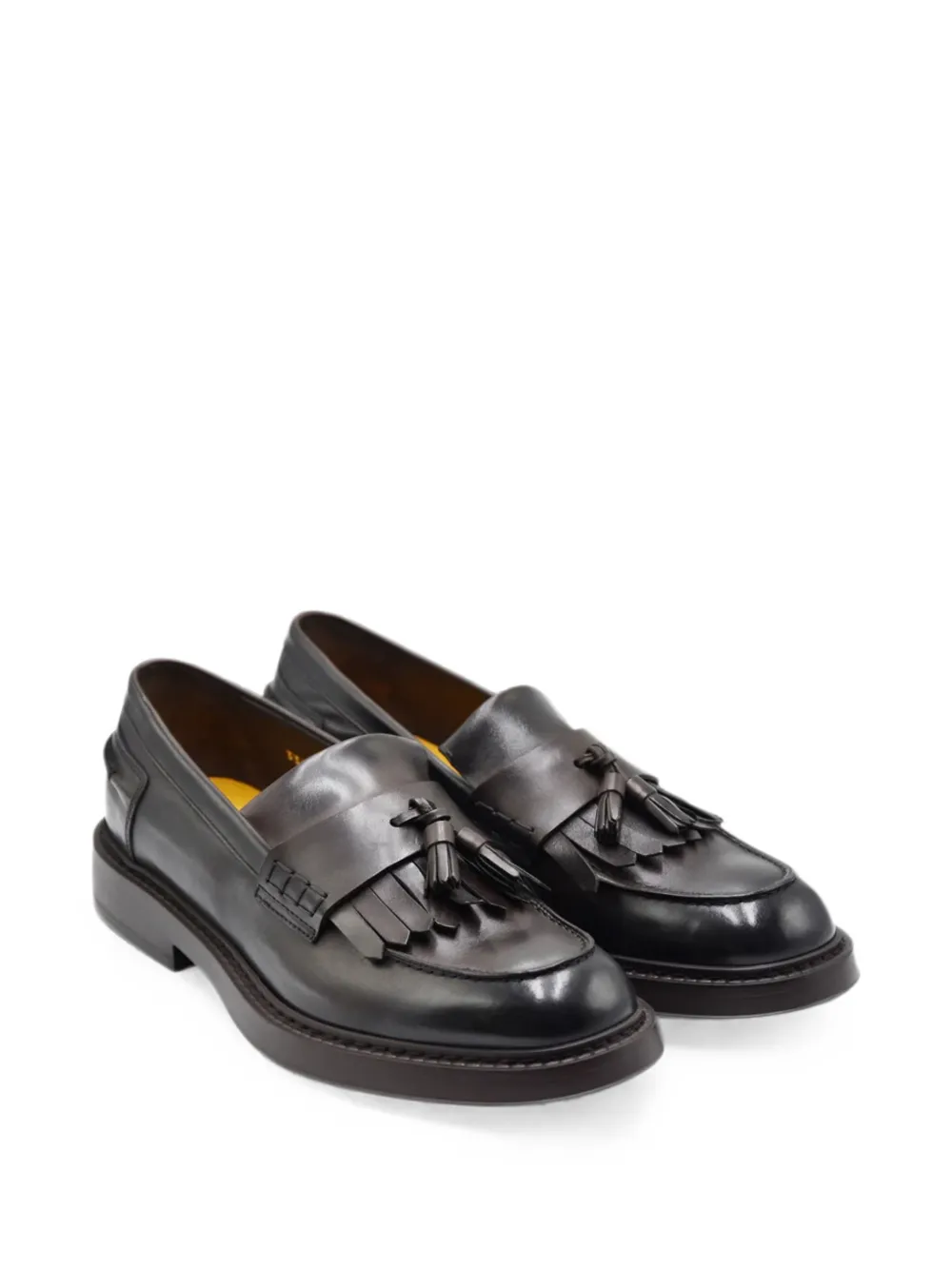 Doucal's Adler tassel kiltie loafers Bruin