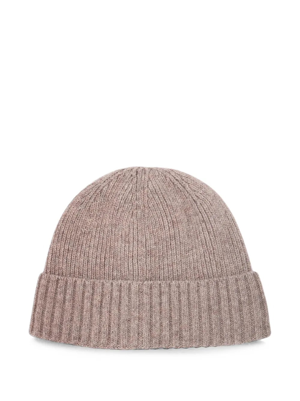 Barbour Carlton ribgebreide muts Beige