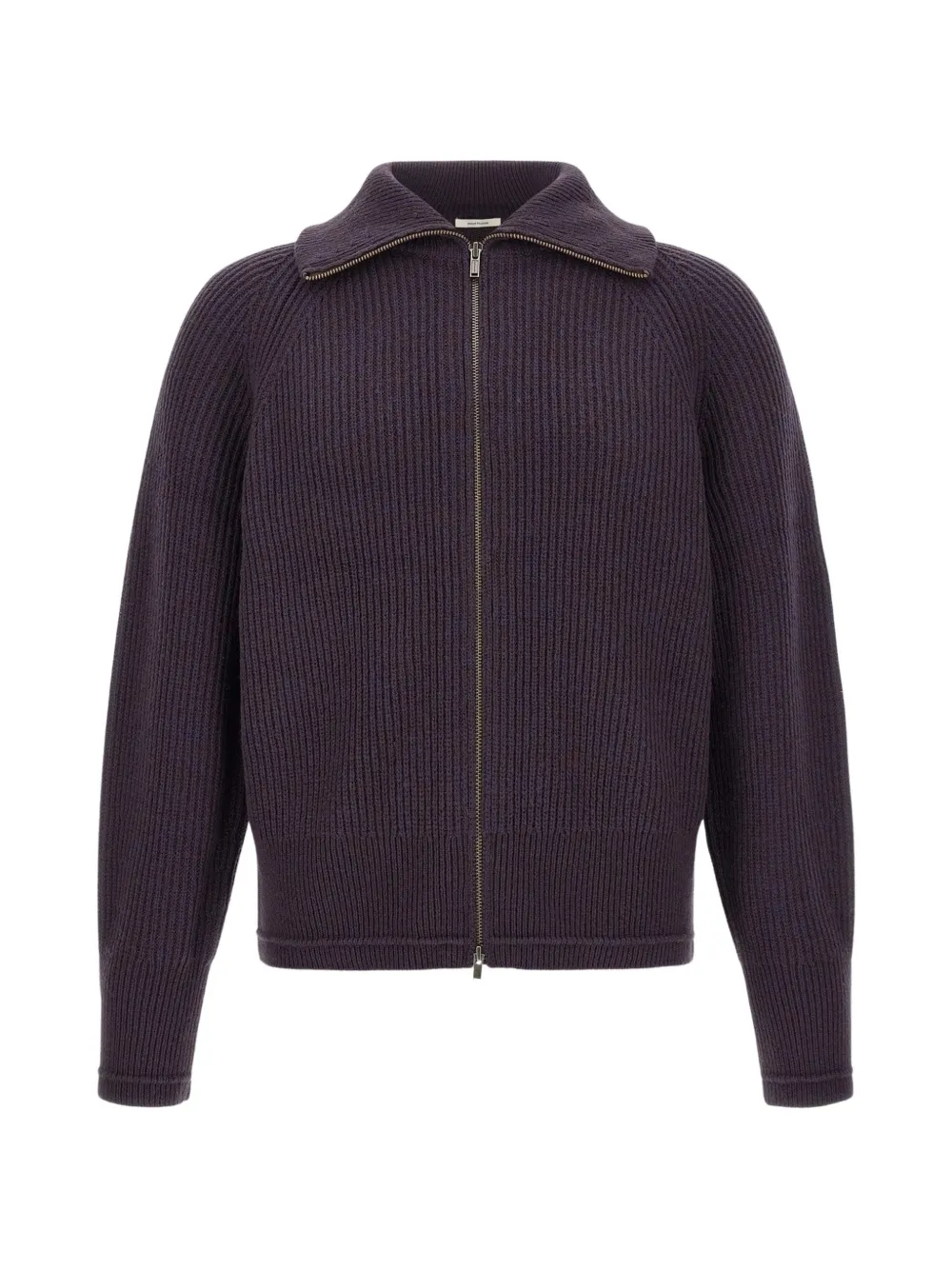 ENTIRE STUDIOS ribbed-knit raglan-sleeve sweater - Violett