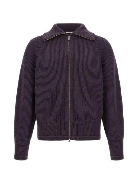ENTIRE STUDIOS ribbed-knit raglan-sleeve sweater