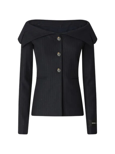 PINKO pinstripe-pattern top