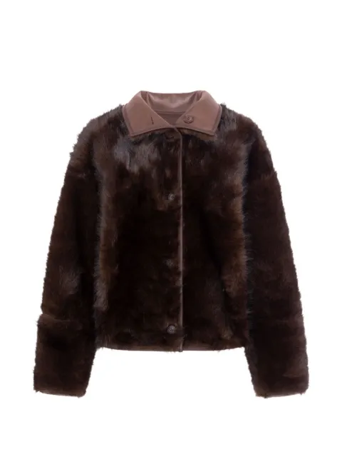 Urbancode reversible faux-fur coat