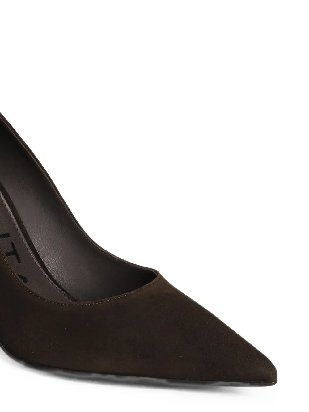 Chantal Pumps met puntige neus Bruin