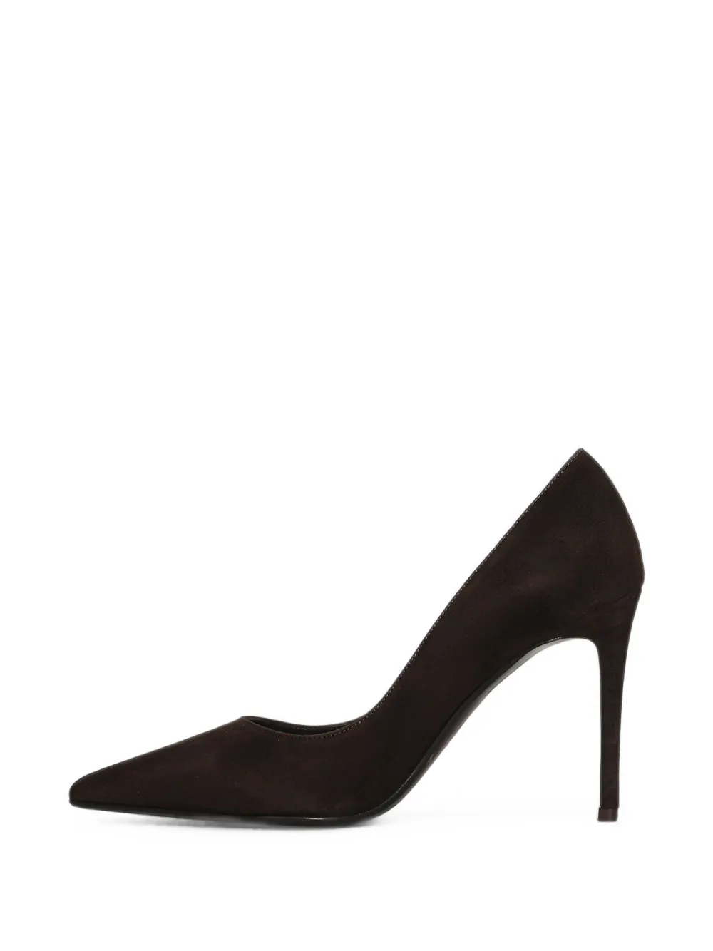 Chantal Pumps met puntige neus Bruin