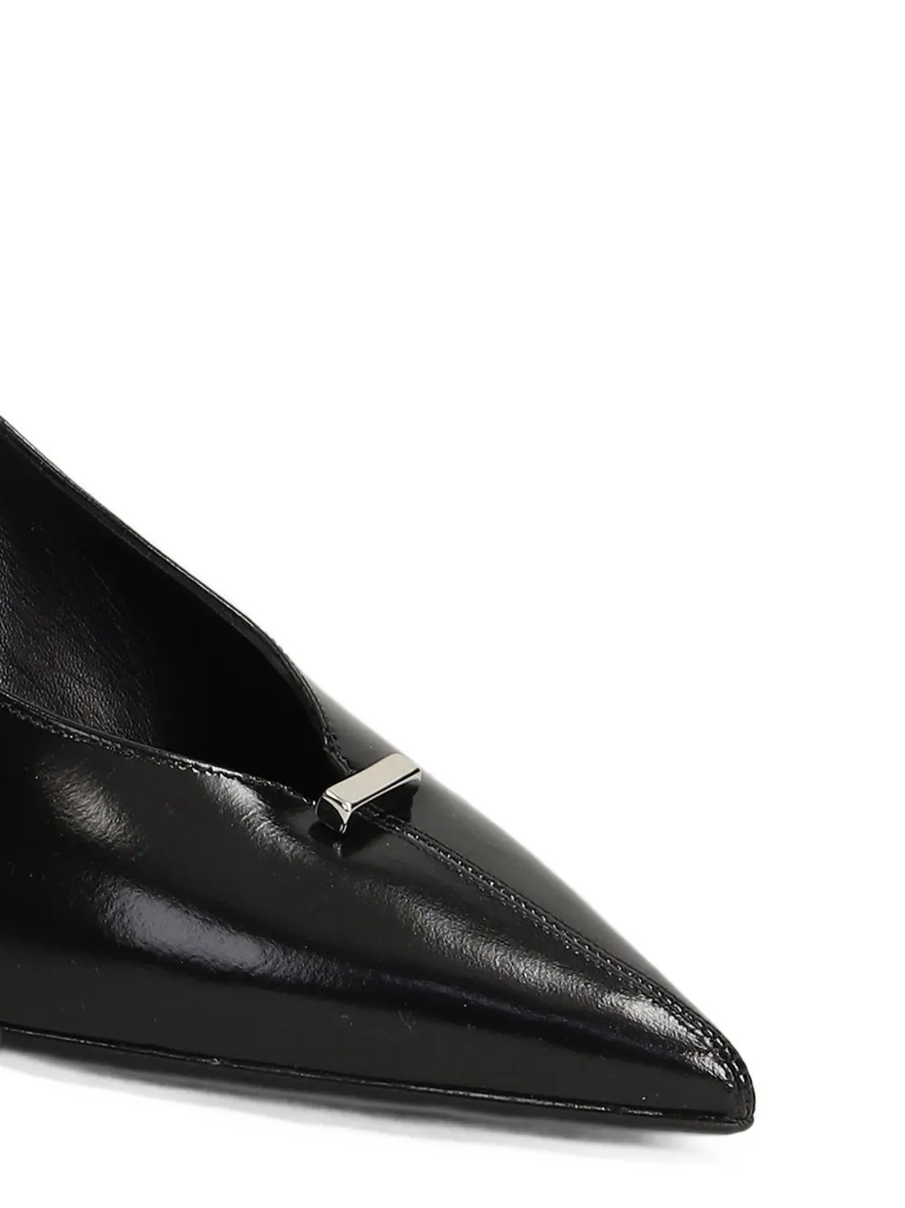 Chantal Slingback pumps met puntige neus Zwart