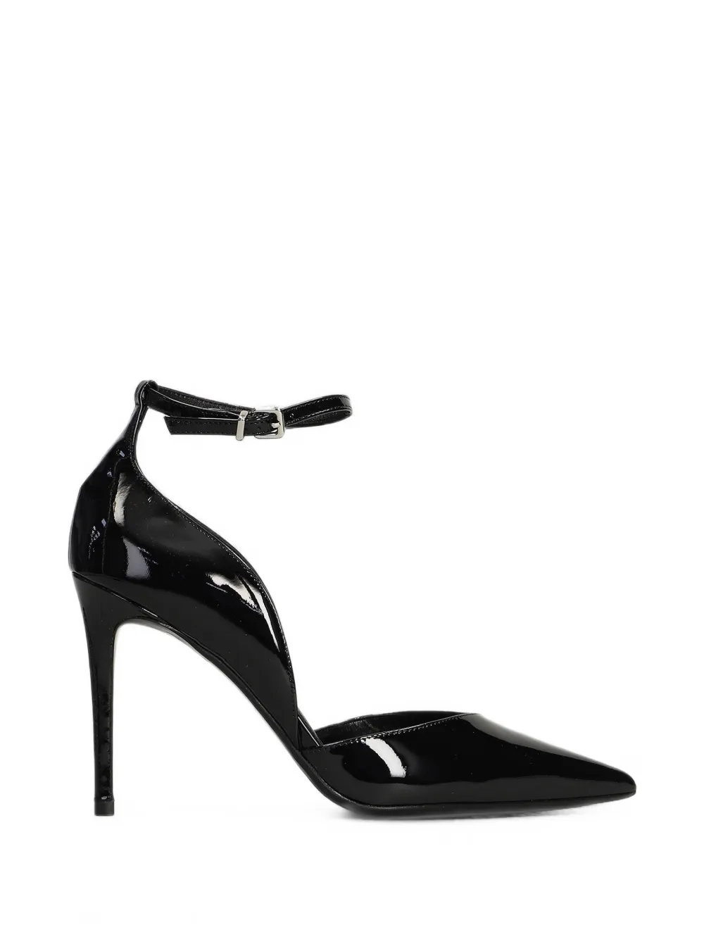 Chantal pointed-toe ankle-strap pumps