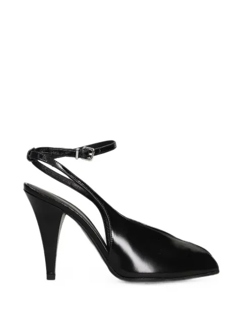 Chantal Peeptoe-Pumps mit Schnalle