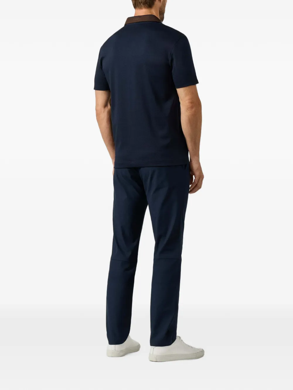 Hackett London Poloshirt met korte mouwen Blauw