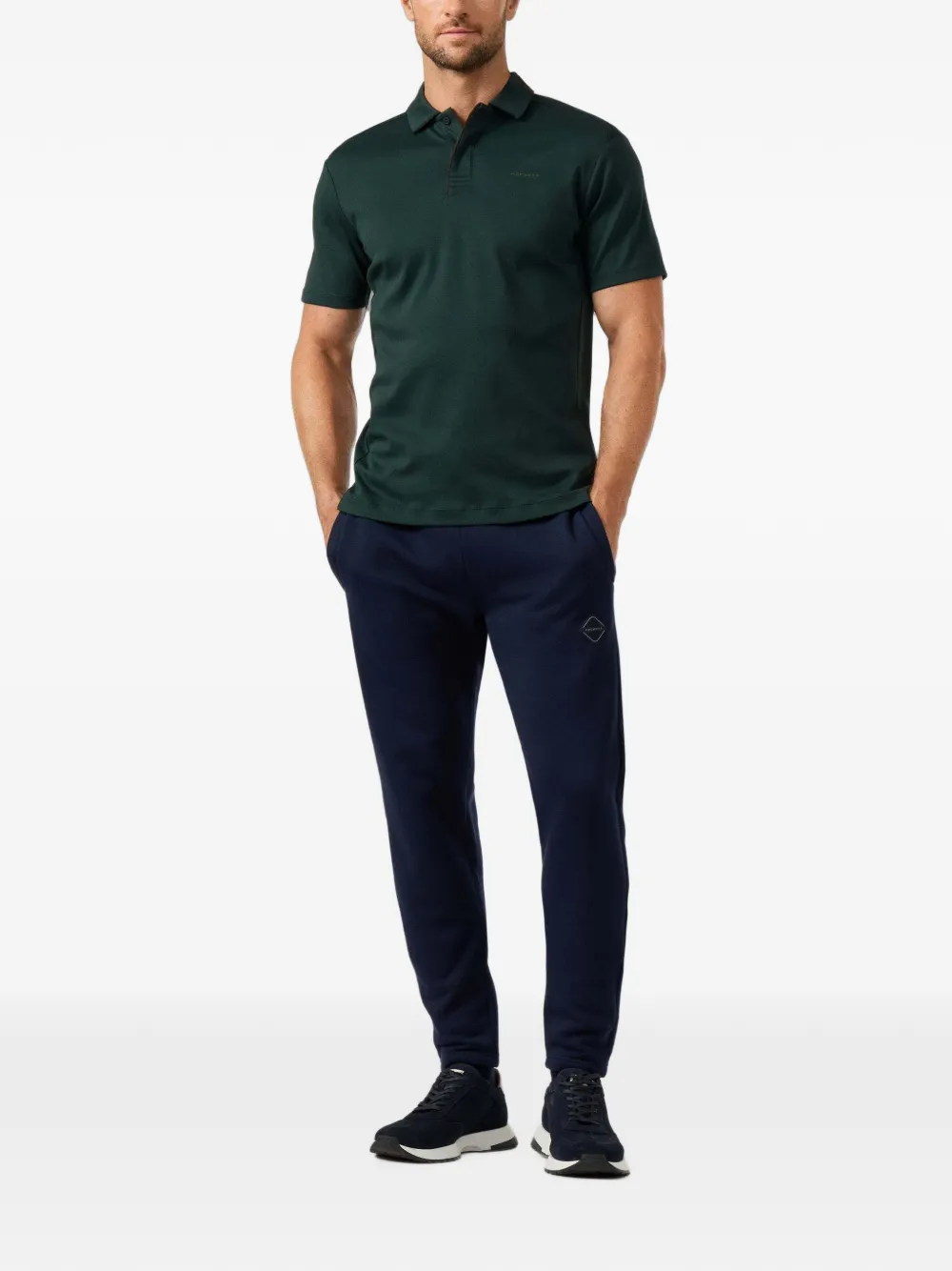 Hackett London Poloshirt met korte mouwen Groen