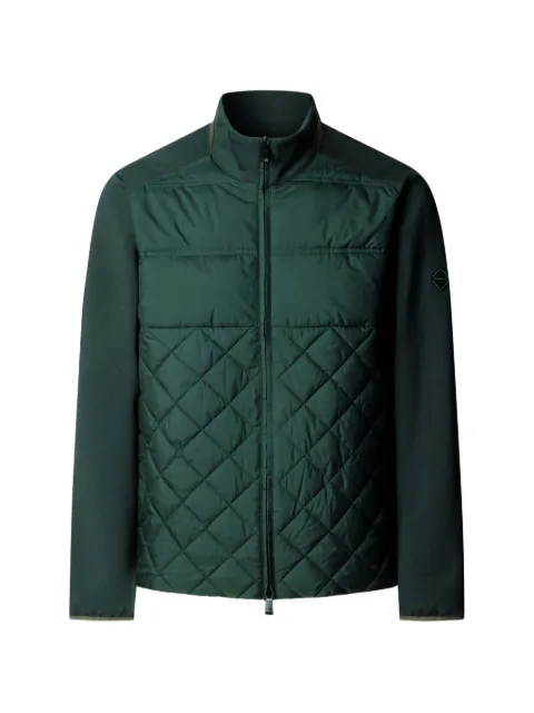 Hackett London zip-up quilted jacket