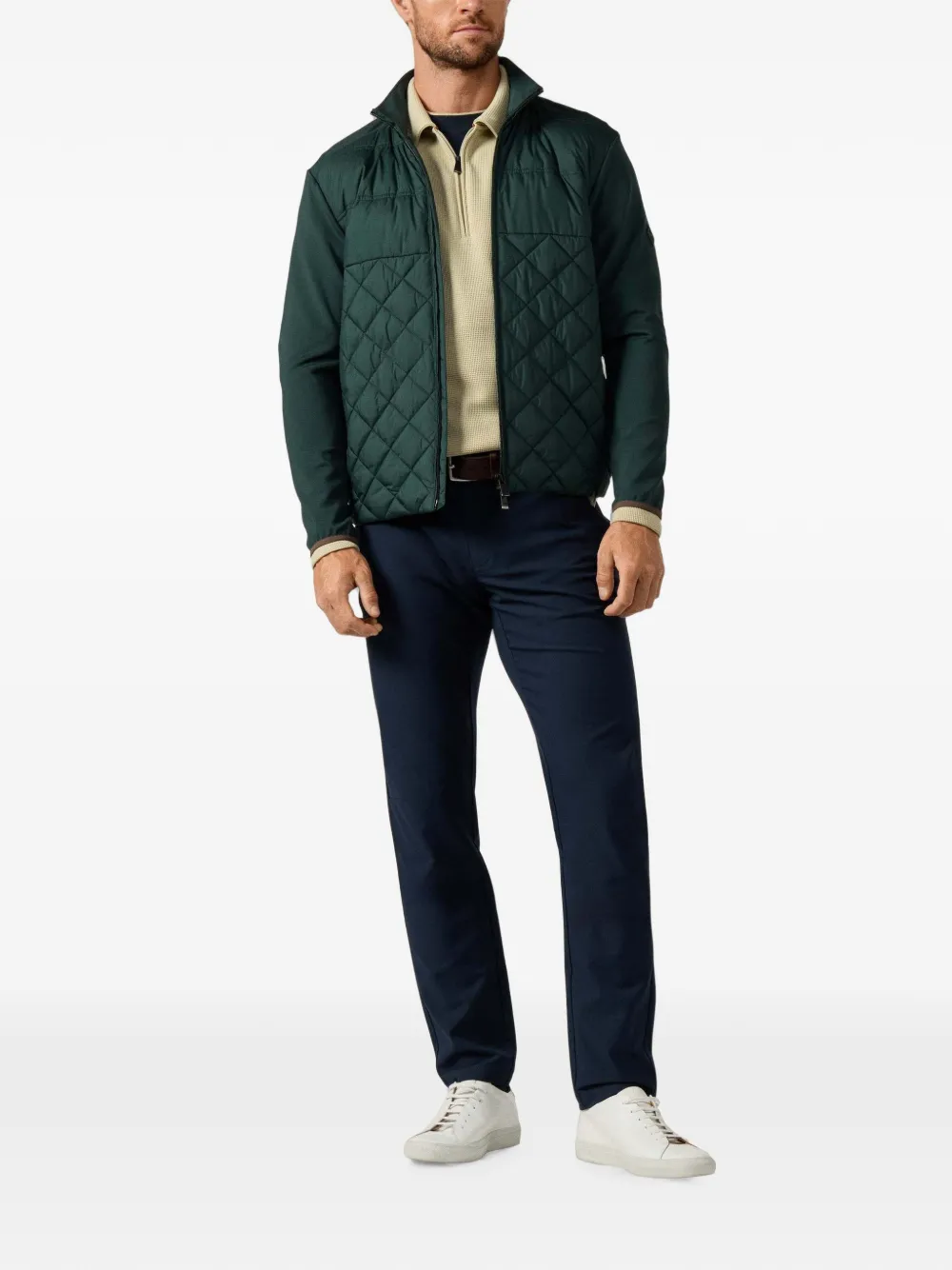 Hackett London Jack met rits Groen